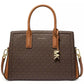 Laila Small Monogram Satchel