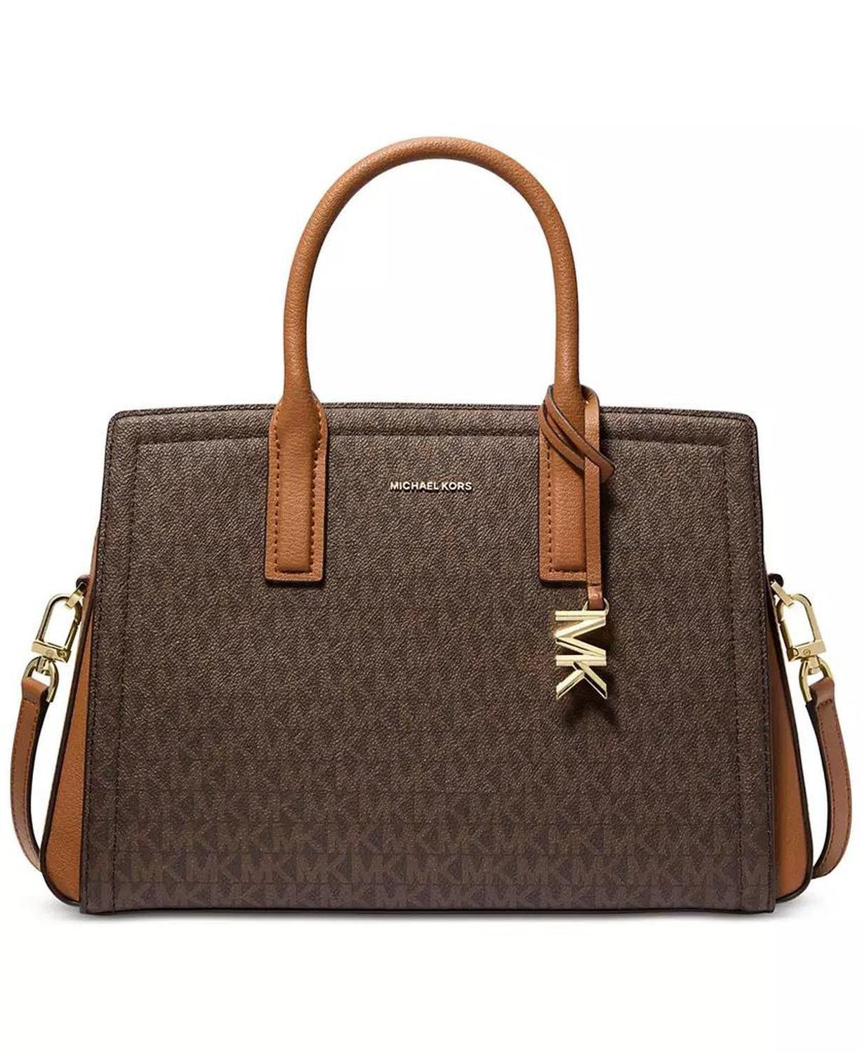 Laila Small Monogram Satchel