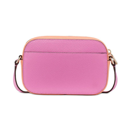 Ava Colorblocked Pebbled Leather Mini Crossbody