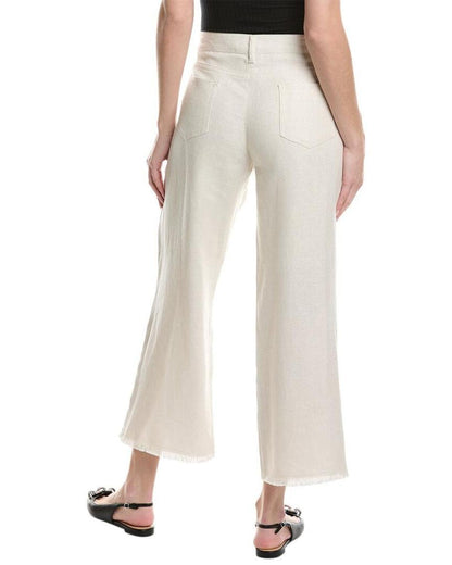 ‘S MaxMara Franci Linen-Blend Trouser