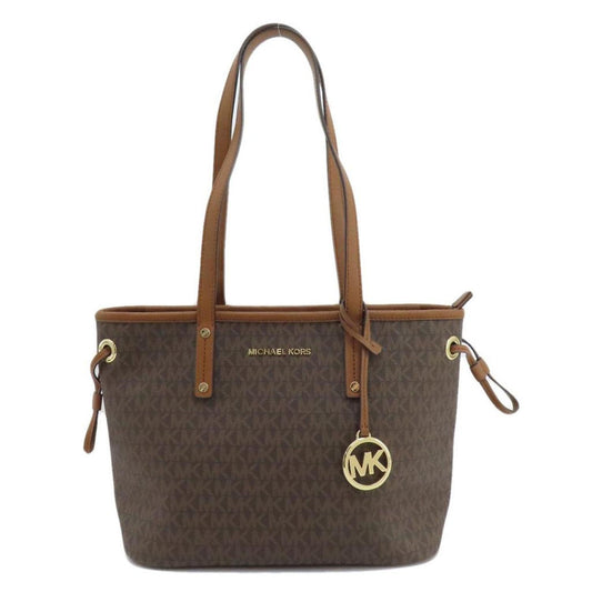 Michael Kors Jet Set  Canvas Tote Bag (Pre-Owned)