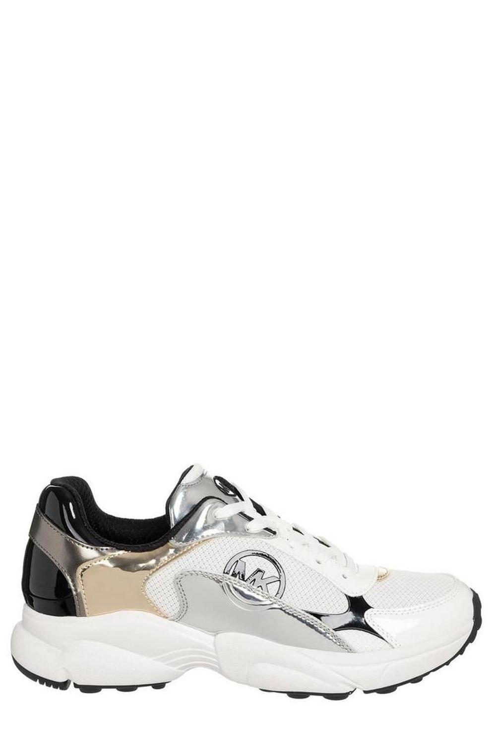 Michael Michael Kors Metallic Lace-Up Sneakers