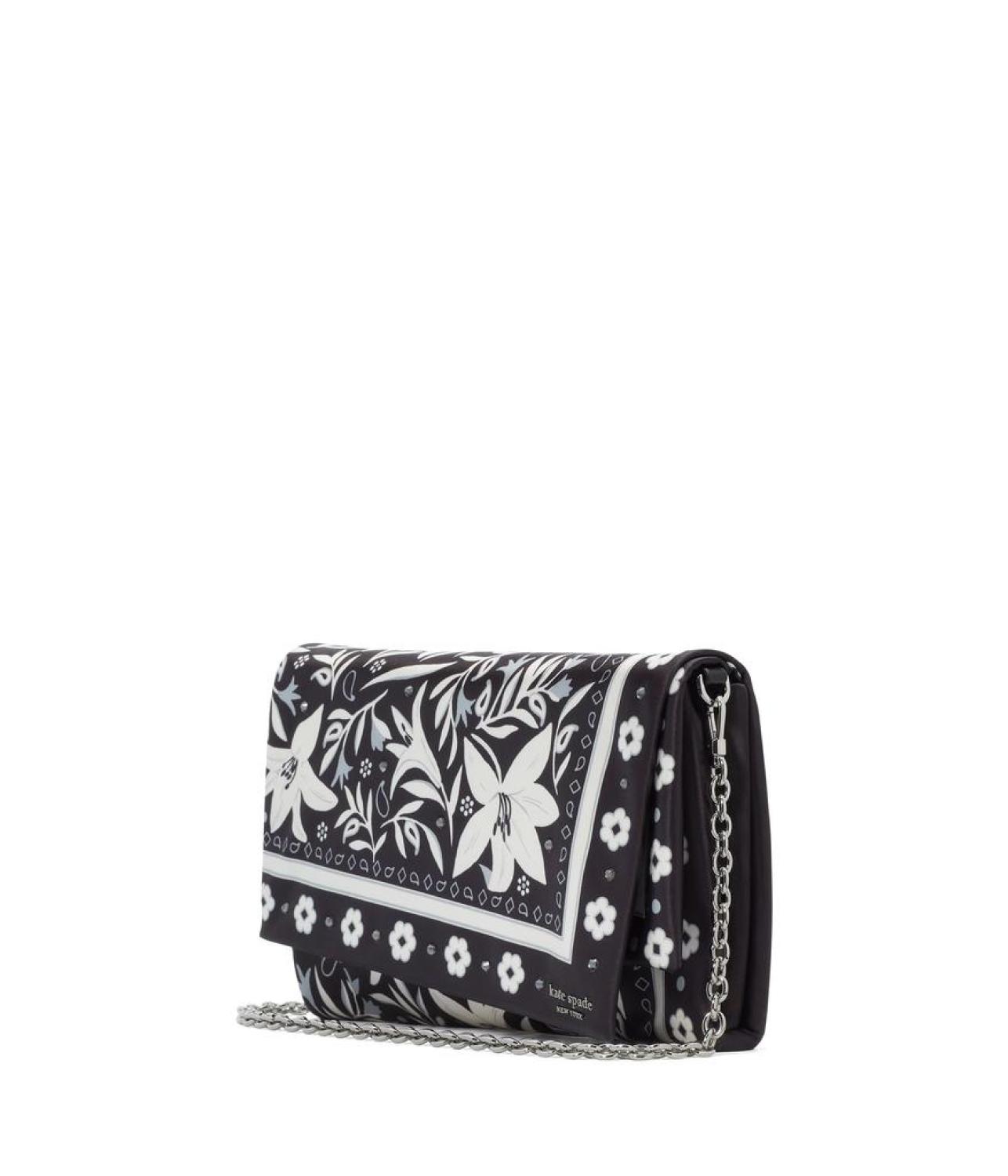 Fold Bandana Printed Fabric Clutch