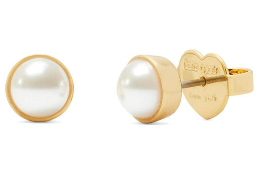 Bubbly Bezel Studs