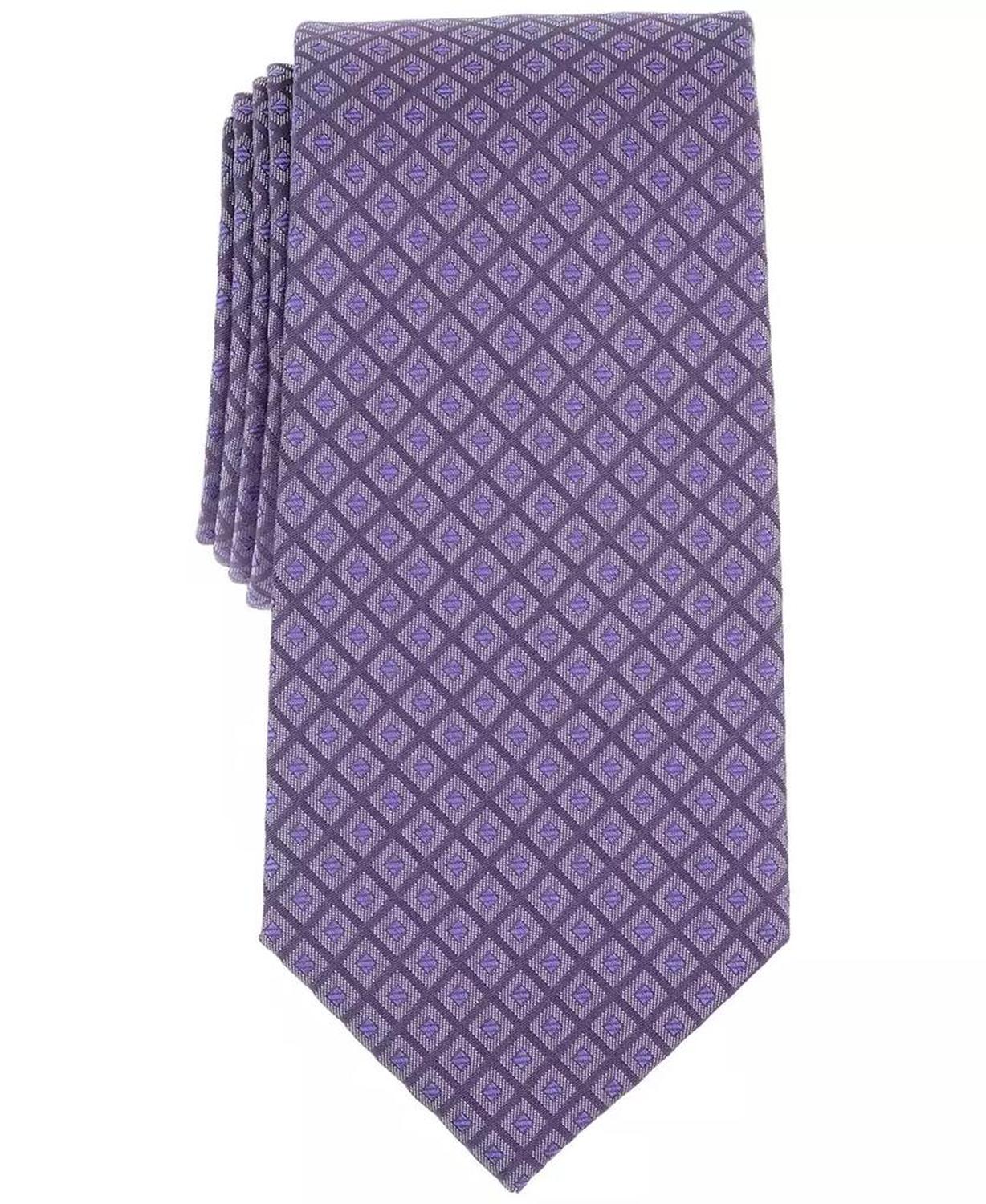 Men's Lionel Diamond-Pattern Tie