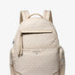 Prescott Large Signature Logo Print Woven Backpack