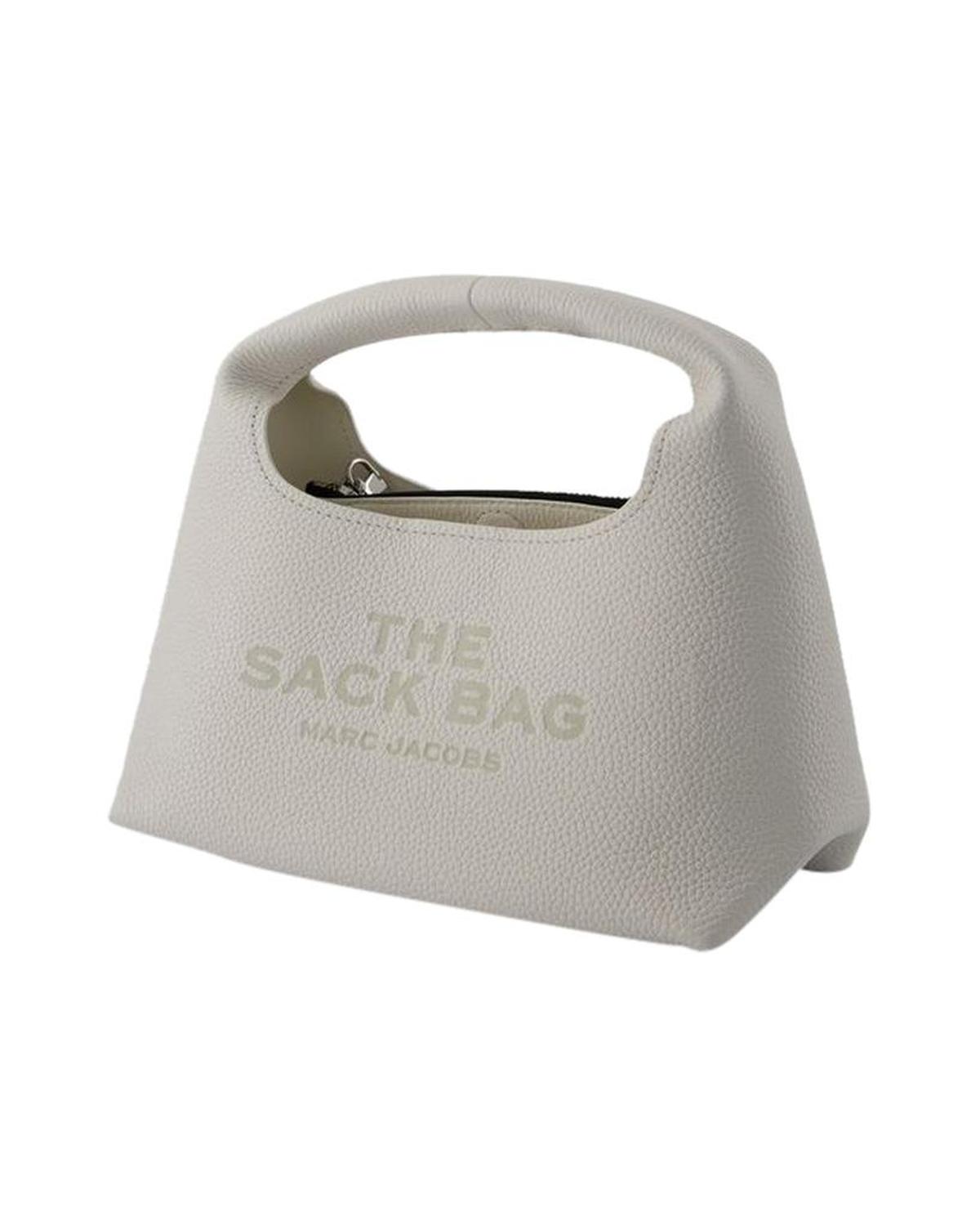 The Mini Sack Bag - Marc Jacobs - Leather - White