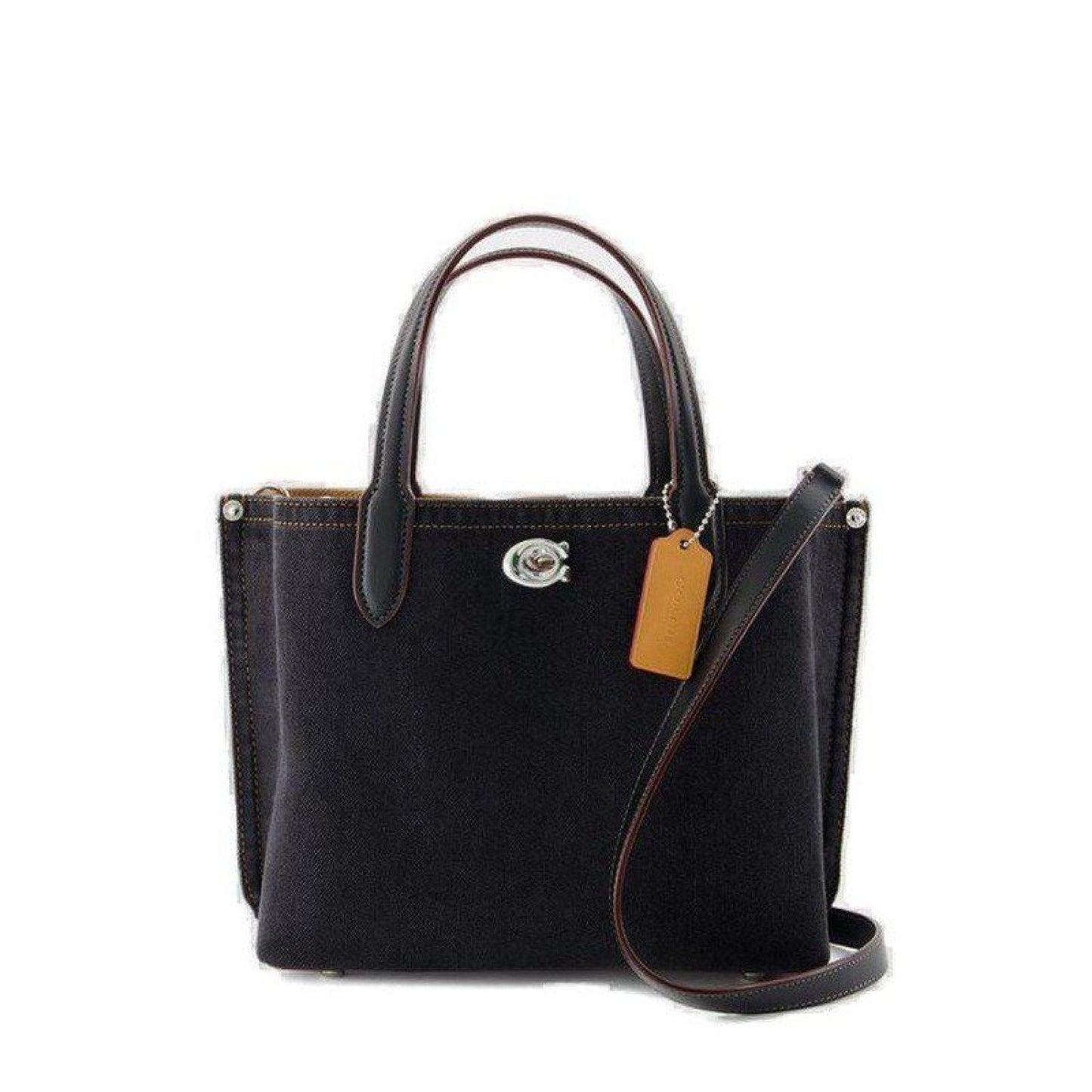 Coach Willow 24 Denim Tote Bag