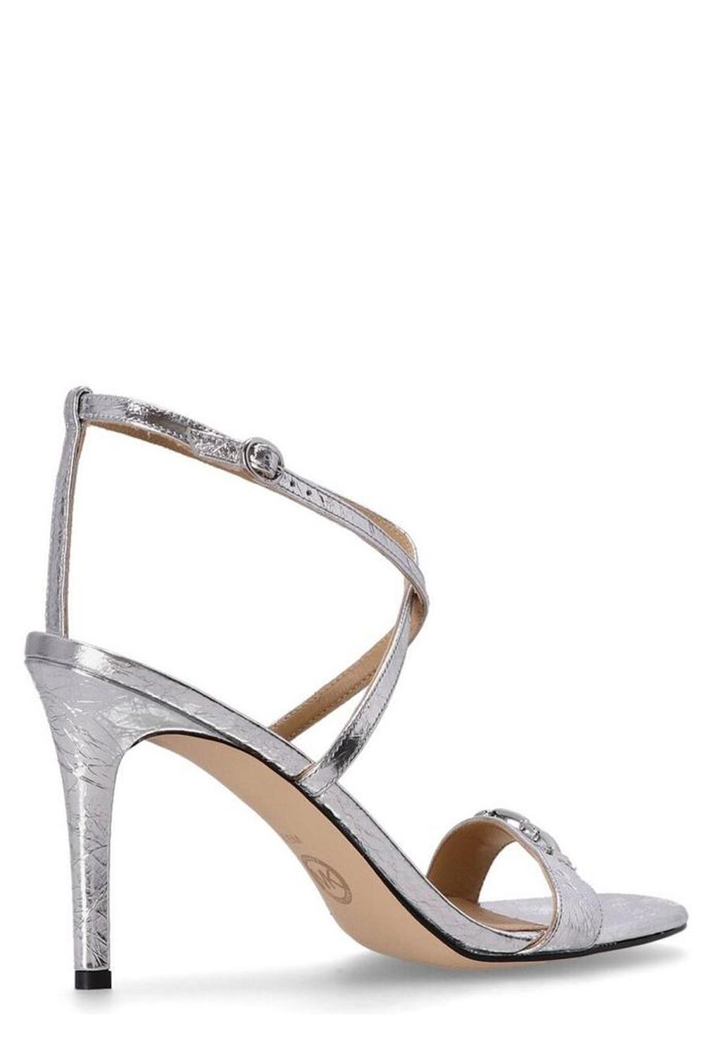 Michael Michael Kors Lena Metallic Effect Sandals