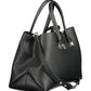 Tommy Hilfiger Black Polyester Women Handbag