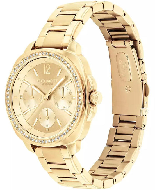 Women's Kitt Gold-Tone Stainless Steel Bracelet Watch