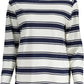 Gant Chic Long-Sleeved White Cotton Tee with V-Neck Detail