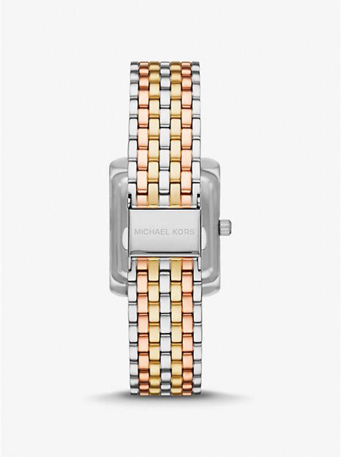 Petite Emery Pavé Tri-Tone Watch