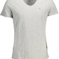 Tommy Hilfiger Gray Polyester Men T-Shirt