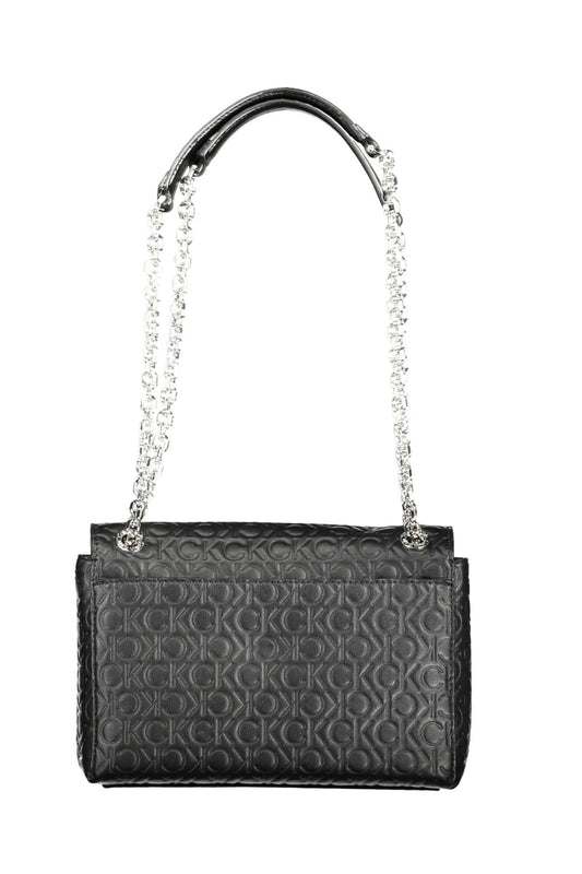 Calvin Klein Black Polyester Women Handbag