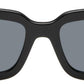 Black Rectangular Sunglasses