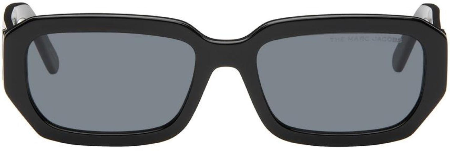 Black Rectangular Sunglasses