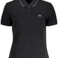 Napapijri Black Cotton Women Polo Shirt