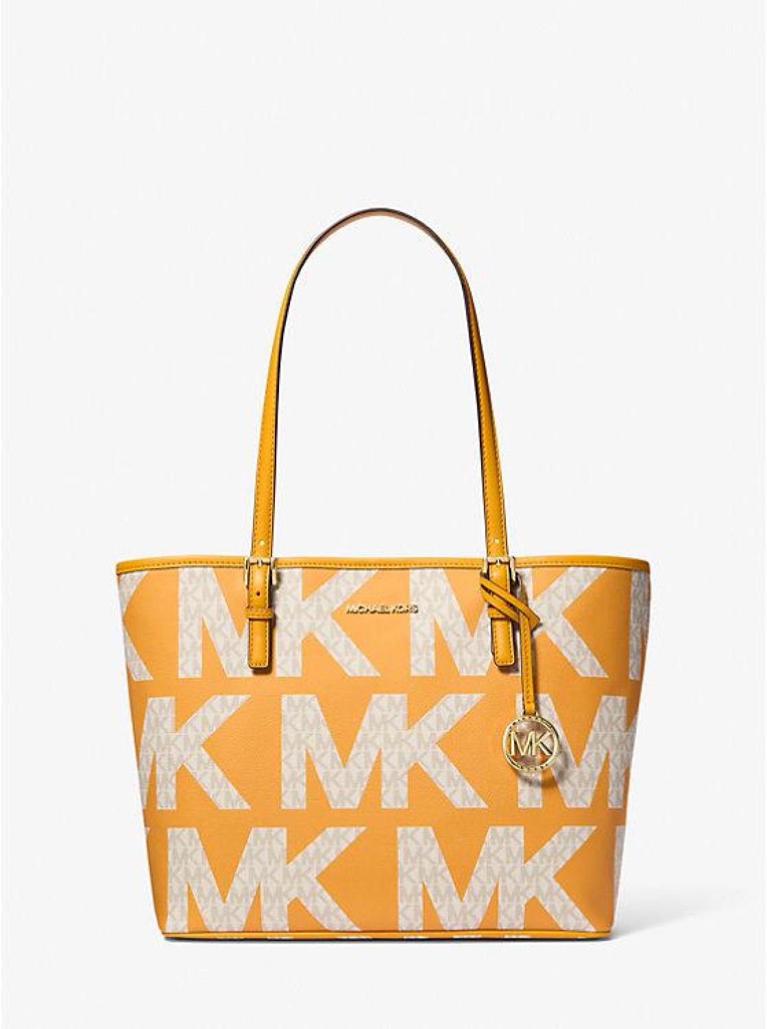 Jet Set Medium Graphic Logo Tote Bag