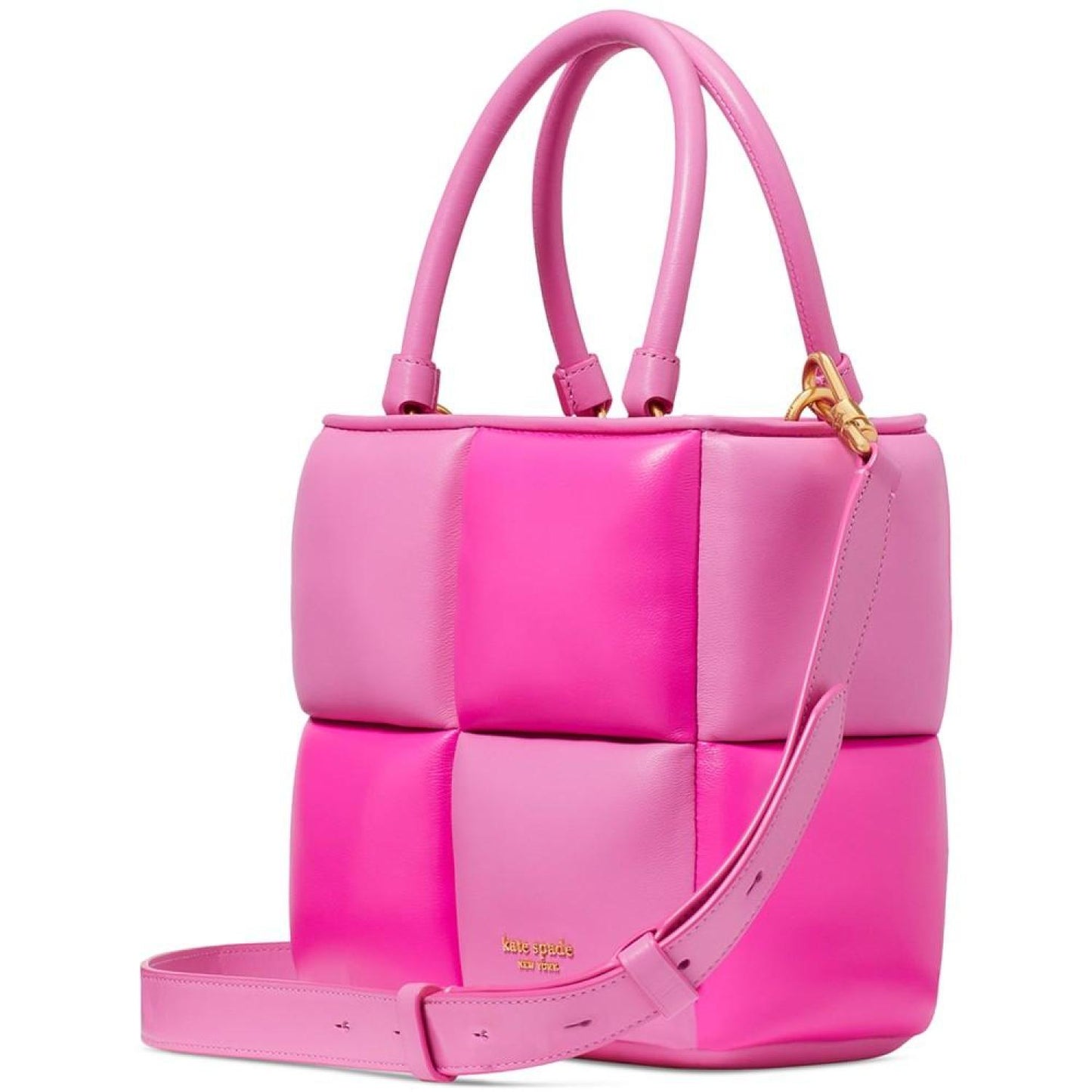 Boxxy Colorblocked Smooth Leather Tote