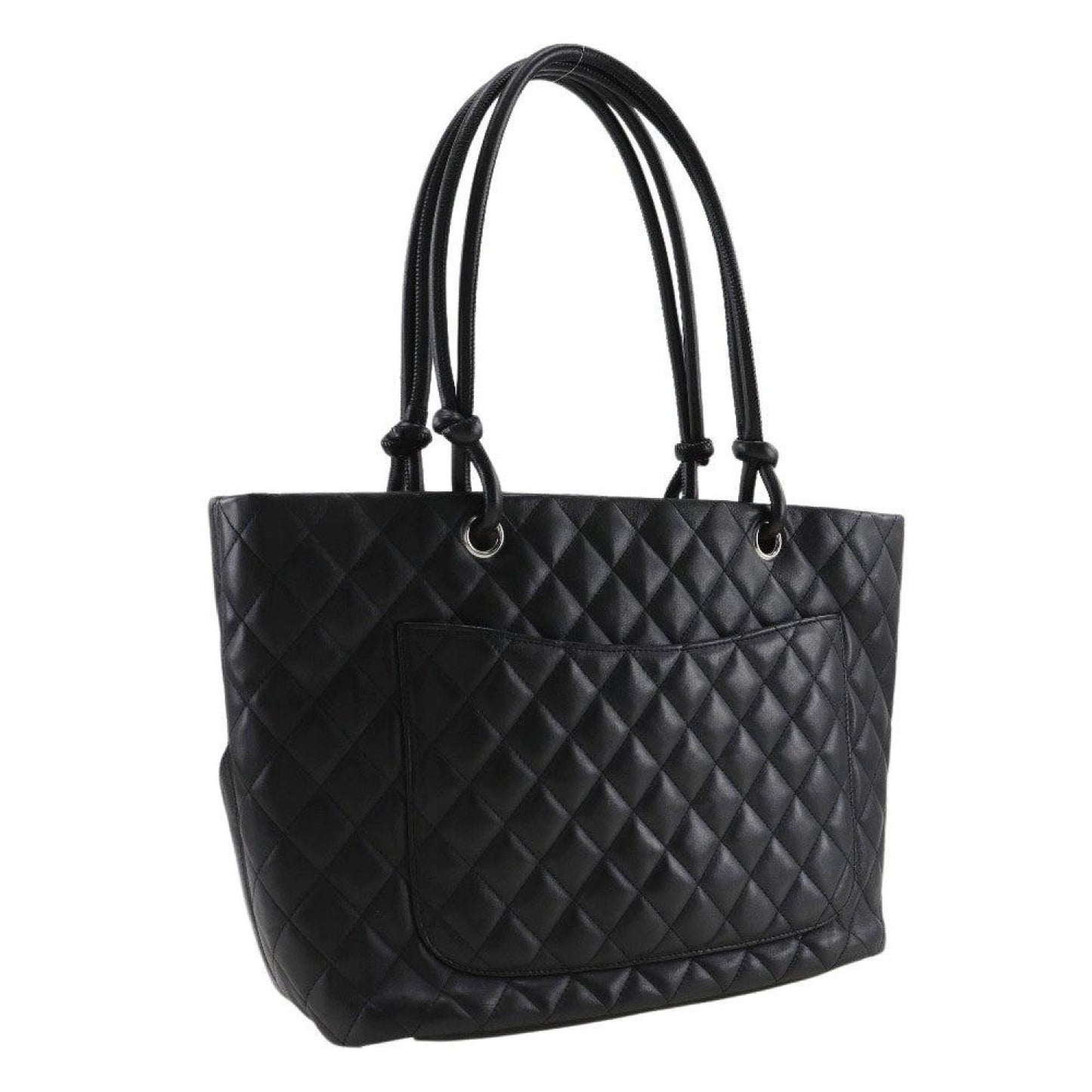 Chanel Cambon  Pony-Style Calfskin Tote Bag (Pre-Owned)