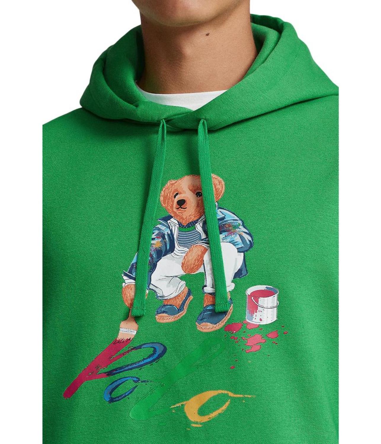 Polo Bear Fleece Hoodie