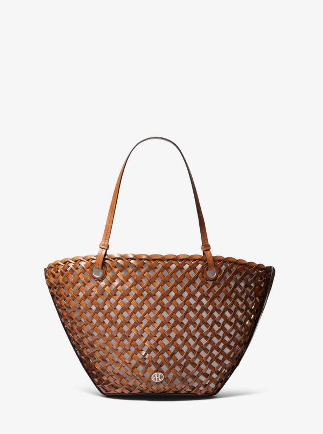 Isabella Medium Hand-Woven Leather Tote Bag