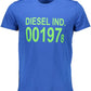 Diesel Blue Cotton Men T-Shirt