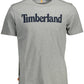 Timberland Gray Cotton Men T-Shirt