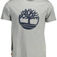 Timberland Gray Cotton Men T-Shirt