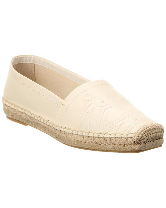 Max Mara Eli Leather Espadrille