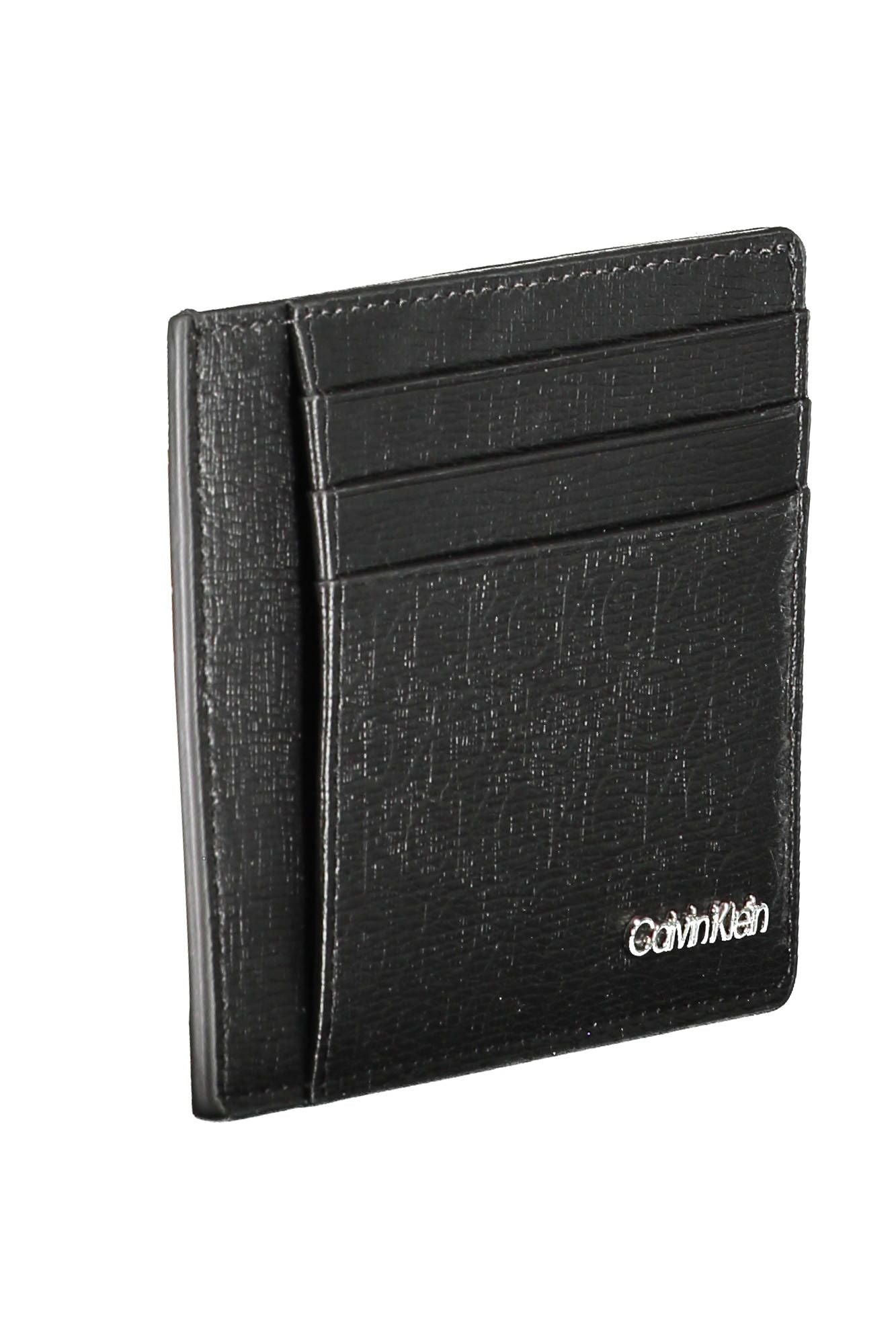 Calvin Klein Black Polyester Men Wallet