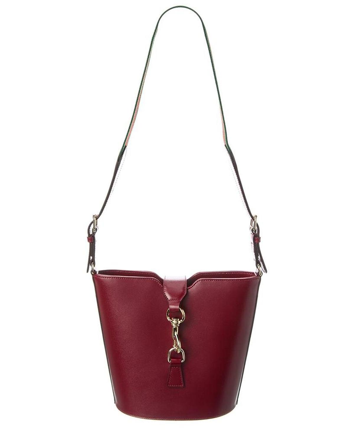 Gucci Mini Leather Bucket Bag