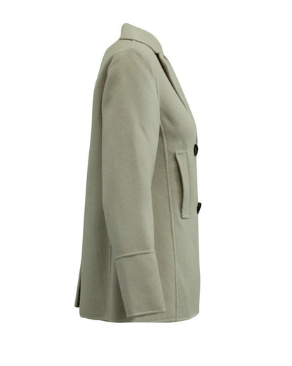 'S Max Mara Dea Jacket in White Wool