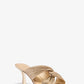 Alessia Metallic Mule Sandal