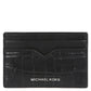 Michael Kors Logo-Lettering Embossed Cardholder