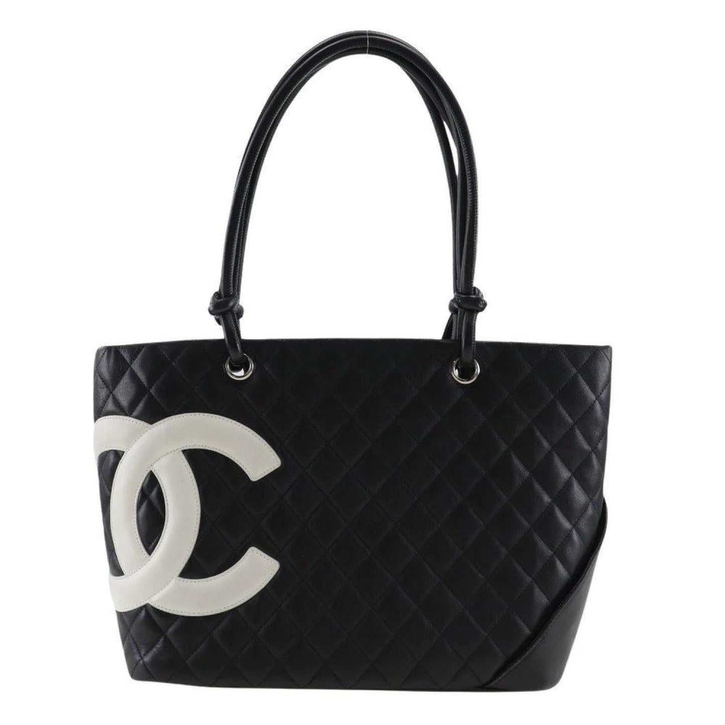 Chanel Cambon  Pony-Style Calfskin Tote Bag (Pre-Owned)