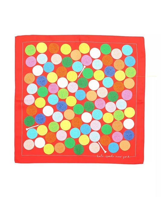 Women's Golf Balls Silk Bandana