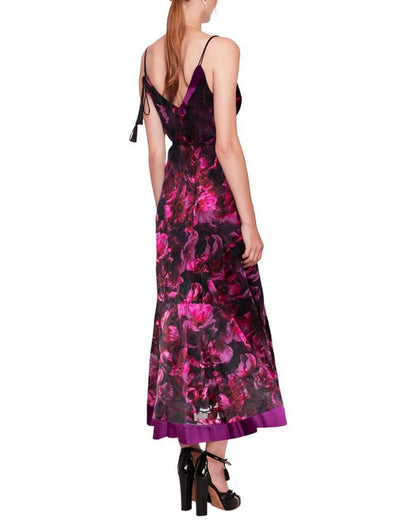 Marchesa Notte Floral Dress