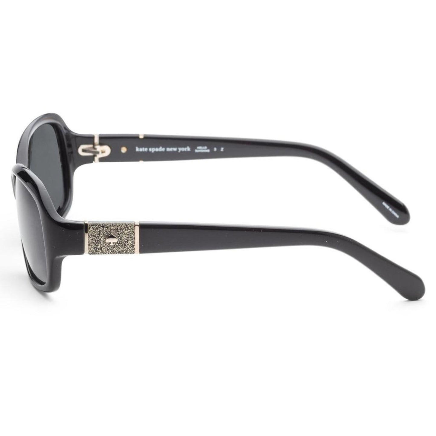 Kate Spade Women's 55 mm Black Sunglasses CHEYEPS-807P-55