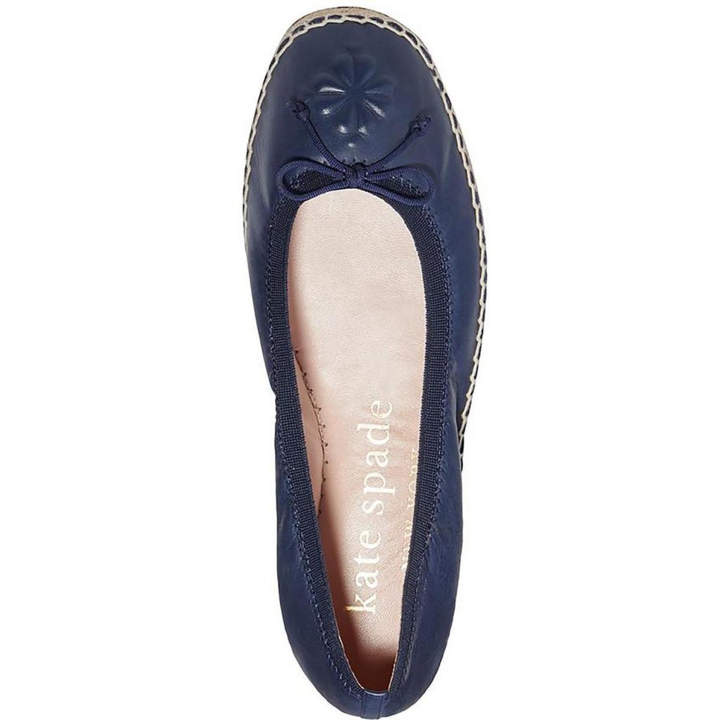 Club House Espadrille Womens Bow Leather Espadrilles