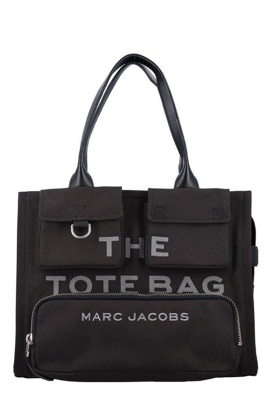 Marc Jacobs The Cargo Logo Printed Large Tote Bag