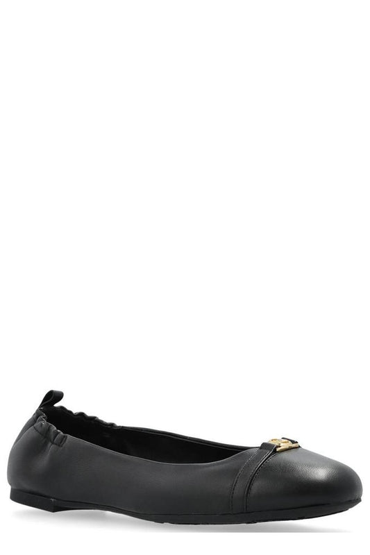 Michael Michael Kors Logo Patch Ballet Flats