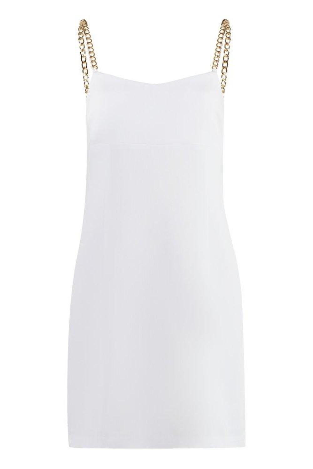 Michael Michael Kors Embellished Crepe Slip Dress