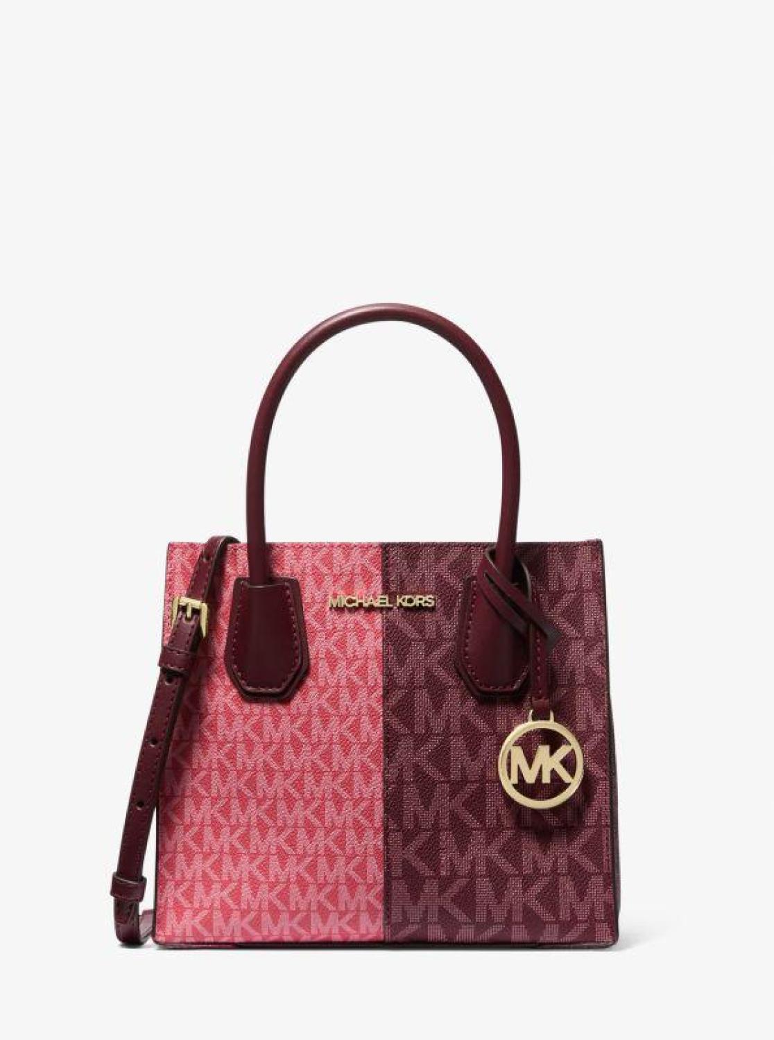 Mercer Medium Two-Tone Logo Crossbody Bag