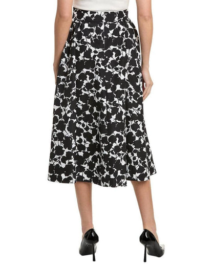 Michael Kors Collection Silk-Blend Circle Skirt