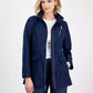 Petite Hooded Water-Resistant Anorak Coat