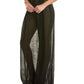 Michael Kors Collection Garza Crepe Linen Palazzo Pant