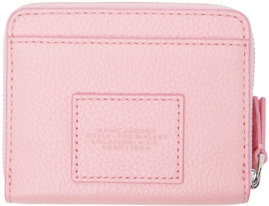 Pink 'The Leather Mini Compact' Wallet