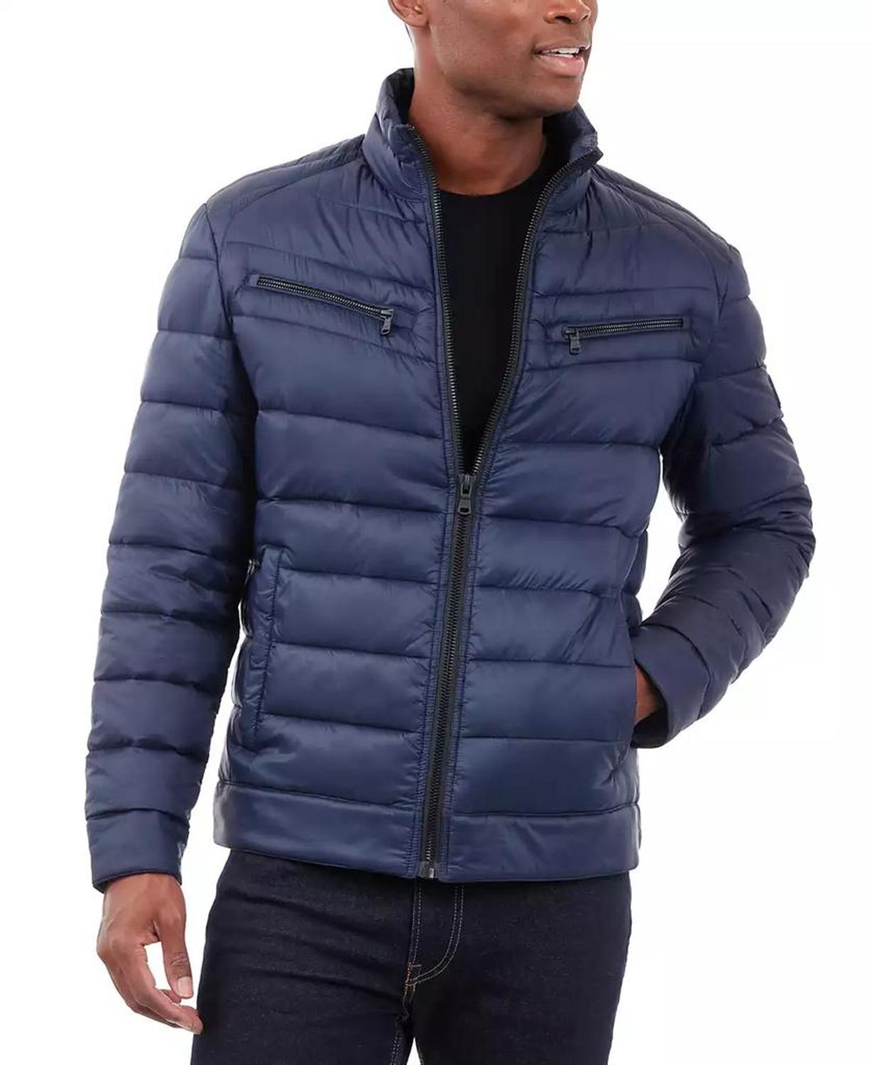 Men's Quilted Full-Zip Puffer Jacket